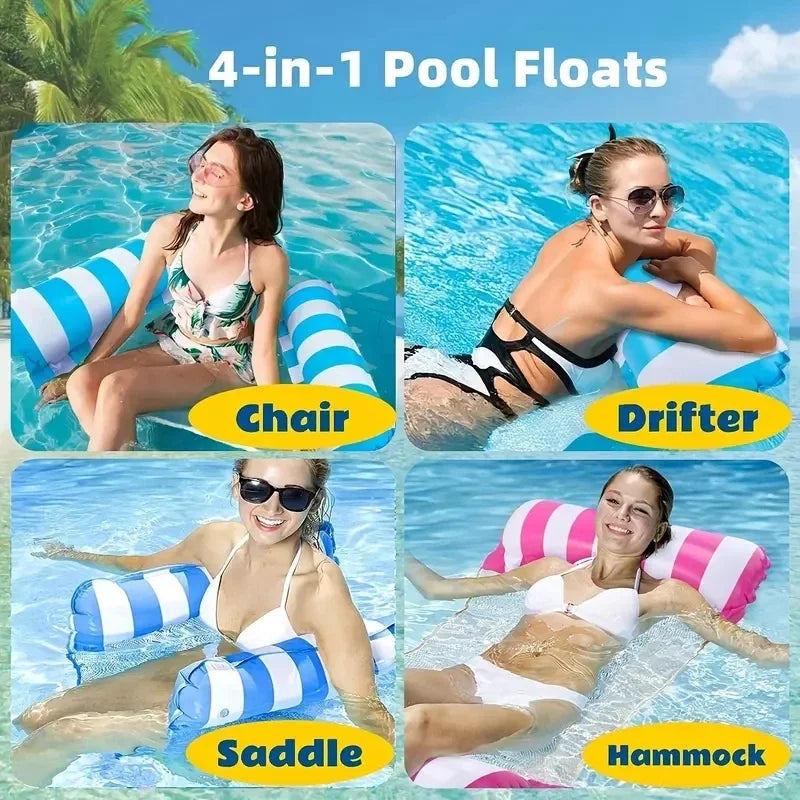 1pz Amaca / Lettino Mare Galleggiante Gonfiabile per Adulti – Lettino Relax da Mare / Piscina | Estate 2025