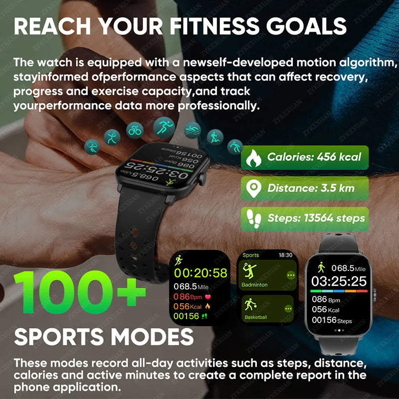 NUOVO Smartwatch Xiaomi watch - Orologio Smart Touch AMOLED HD, GPS, Bluetooth, 5 ATM