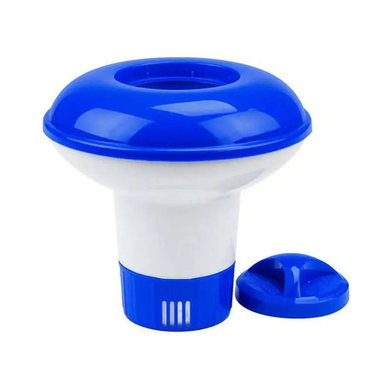 Dispenser di Cloro Galleggiante per Piscine –  Plastica Resistente ai Raggi UV