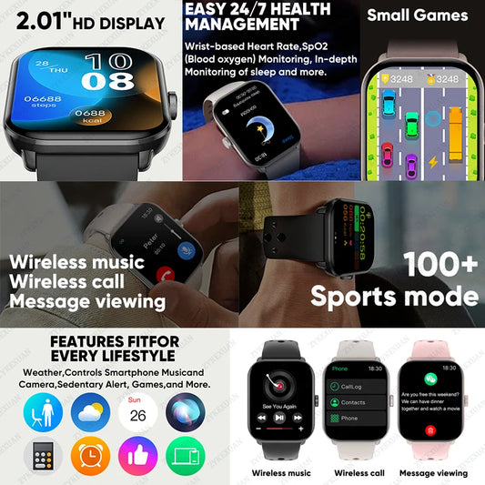 NUOVO Smartwatch Xiaomi watch - Orologio Smart Touch AMOLED HD, GPS, Bluetooth, 5 ATM