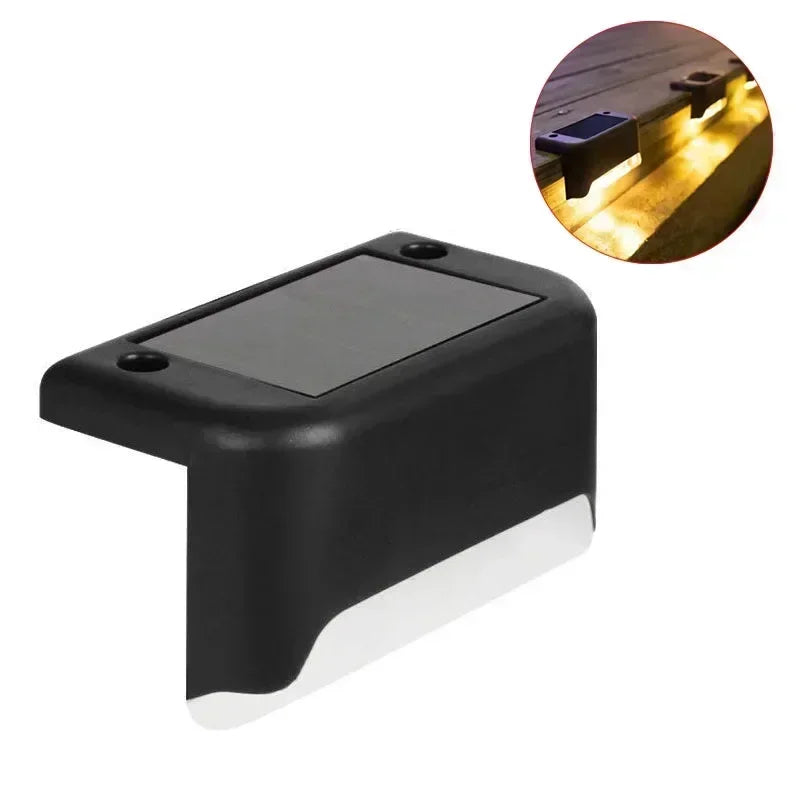 Luci Solari LED per Esterni – Set da 3 o da 5 pz -Ideali per Giardino, Recinzioni, Ringhiere | Impermeabili – Bianche o Nere, Luce Calda o Fredda