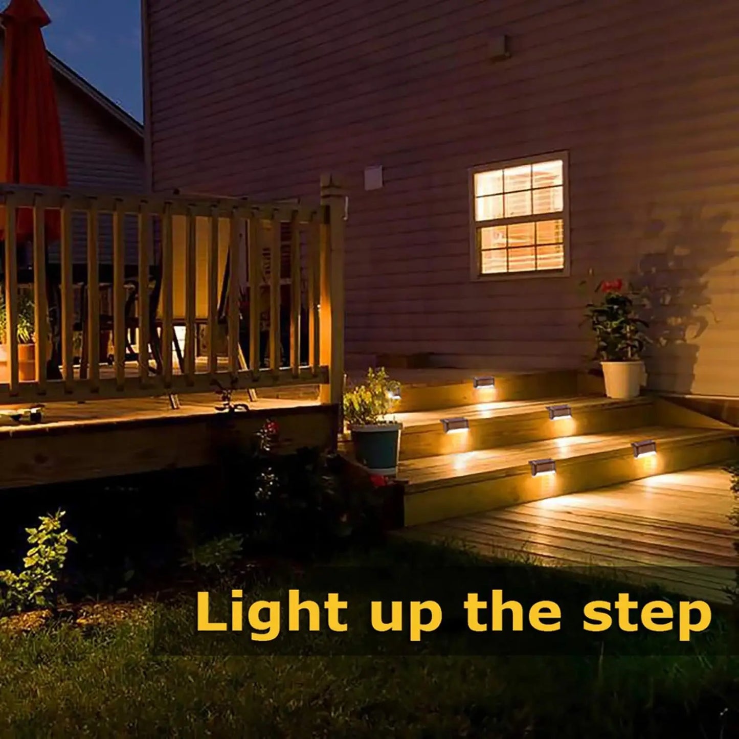 Luci Solari LED per Esterni – Set da 3 o da 5 pz -Ideali per Giardino, Recinzioni, Ringhiere | Impermeabili – Bianche o Nere, Luce Calda o Fredda