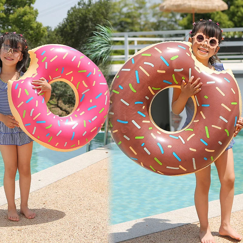 Ciambella Gonfiabile da Piscina – Anello Galleggiante Donut per Adulti e Bambini | Estate 2025