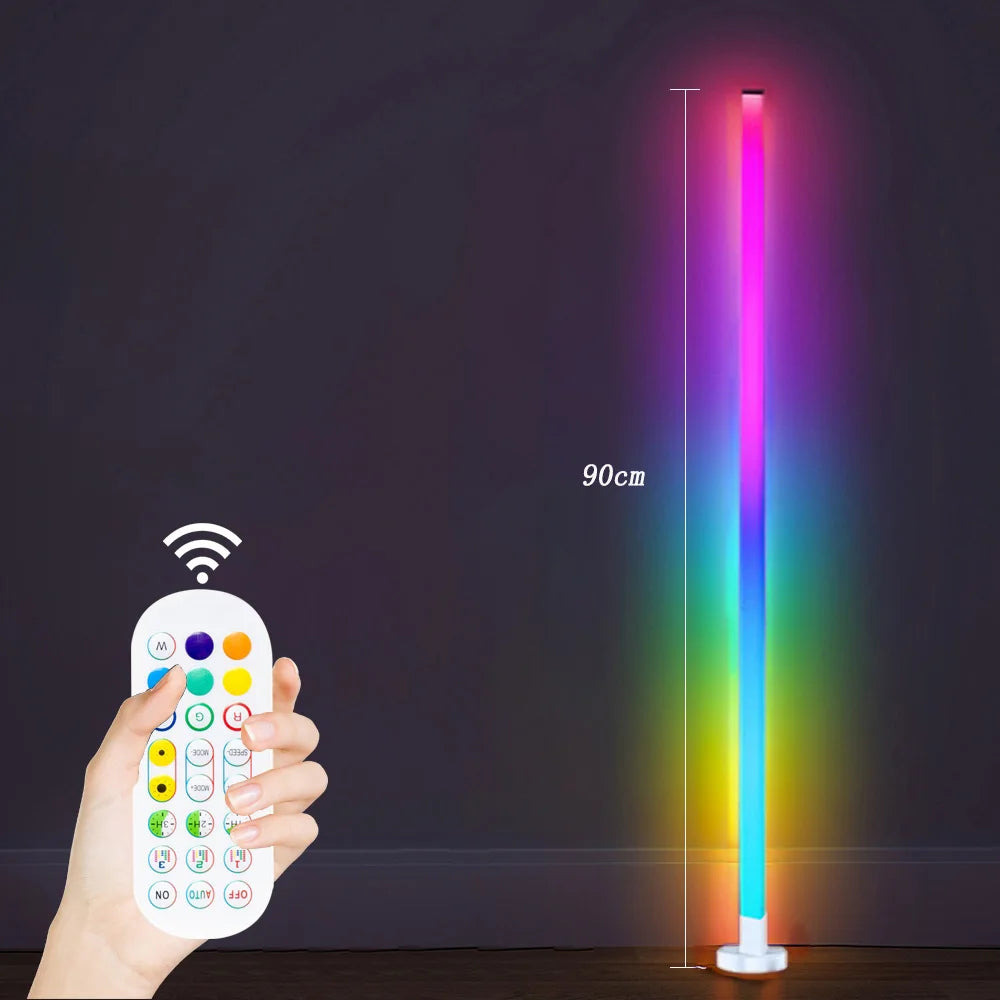 Lampada da Terra RGB Smart - Controllo APP, LED Multicolore Dimmerabili (Disponibile in 2 misure: 90 cm e 150 cm)