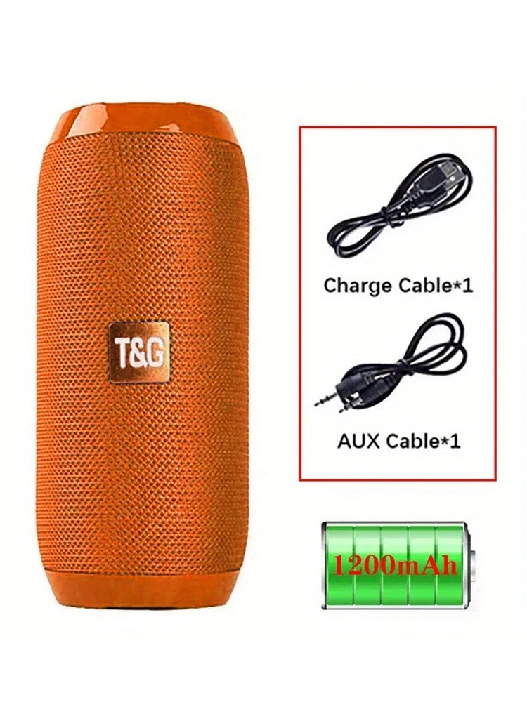 Speaker Bluetooth T&G TG117 – Portatile, Woofer Potente, FM, USB, IPX5, Vari Colori Disponibili